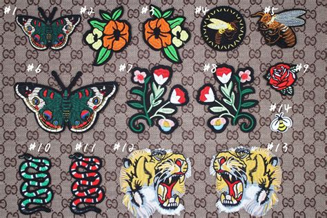 Gucci Patches Iron on for sale 